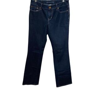 Banana Republic Women's Dark Blue Wash Curvy Boot Jeans Size 29